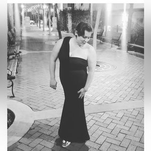 Black formal gown🖤🖤🖤